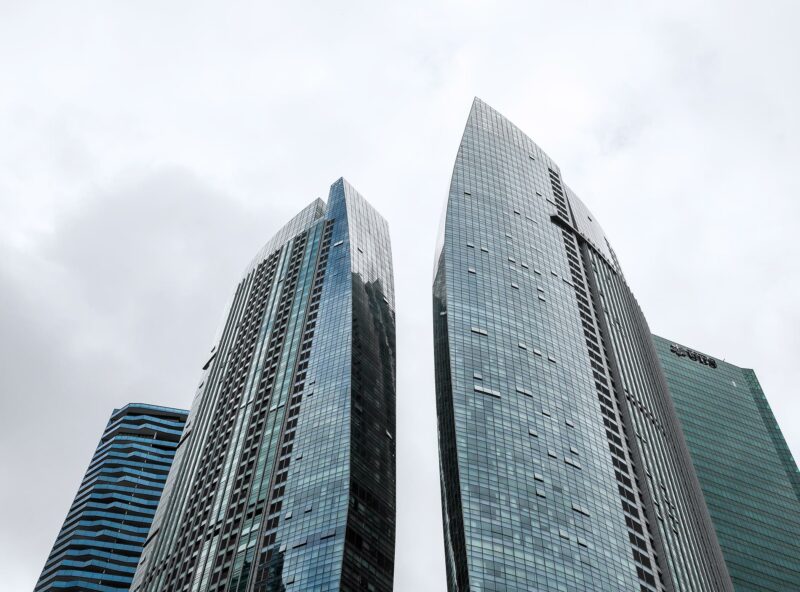 Skyline Singapore Architecture